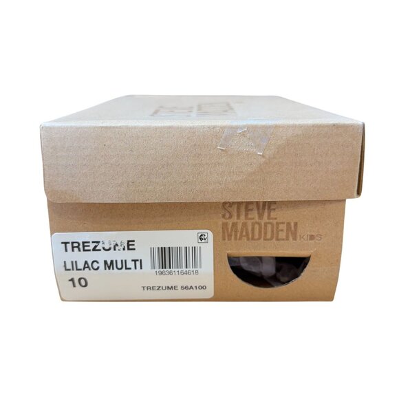 Steve Madden Toddler Girls Trezume Strap Sneakers Girls Size 10 Lilac Multi NIB! - Picture 2 of 9